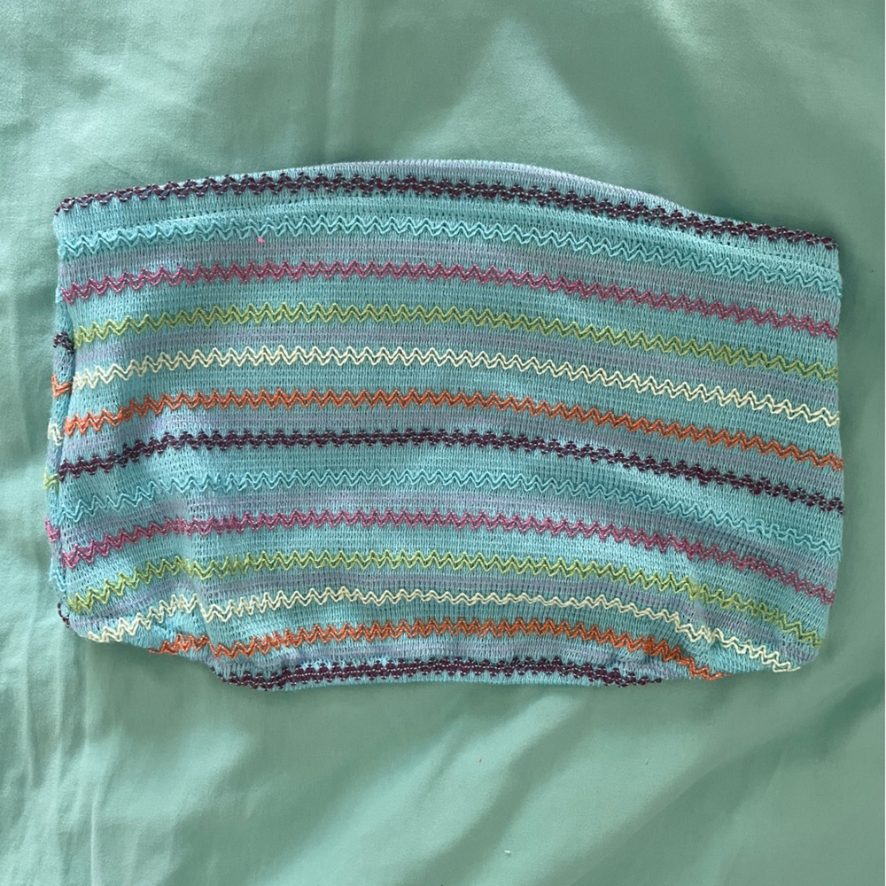 Shein colorful tube top